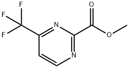 METHYL 4-(TRIFLUOROMETHYL)PYRIMIDINE-2-CARBOXYLATE Structural