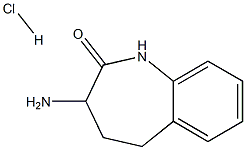 2H-1-Benzazepin-2-one, 3-aMino-1,3,4,5-tetrahydro-, (Hydrochloride) (1:1) Structural