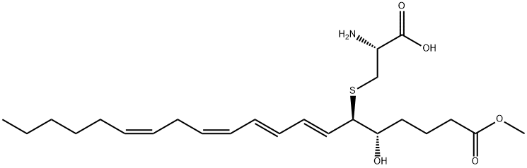 LEUKOTRIENE E4 METHYL ESTER Structural