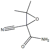 Butyramide, 2-cyano-2,3-epoxy-3-methyl- (6CI,7CI) Structural