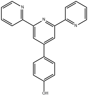 4‘-(4-hydroxyphenyl)-2, 2':6‘, 2“-terpyridine Structural