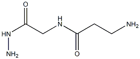 Glycine,  N--bta--alanyl-,  hydrazide  (7CI) Structural