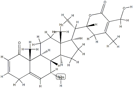 Daturataturin A aglycone Structural