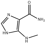 1H-Imidazole-4-carboxamide,5-(methylamino)-(9CI) Structural