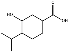 rac-3-Hydroxy-4-isopropyl-cyclohexanecarboxylic Acid Structural
