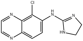 5-chloro-N-(4,5-dihydro-1H-imidazol-2-yl)quinoxalin-6-amine Structural