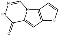 furo[2',3':4,5pyrrolo[1,2-d[1,2,4triazin-8(7H)-one Structural