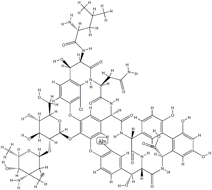 NORVANCOMYCIN Structural