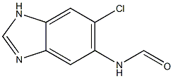 Formamide, N-[6(or 5)-chloro-5(or 6)-benzimidazolyl]- (7CI) Structural