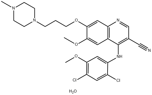 Bosutinib Monohydrate Structural