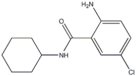 2-amino-5-chloro-N-cyclohexylbenzamide