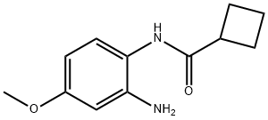 N-(2-amino-4-methoxyphenyl)cyclobutanecarboxamide Structural