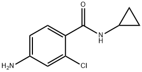 4-amino-2-chloro-N-cyclopropylbenzamide