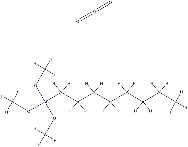 Silane, trimethoxyoctyl-, hydrolysis products with silica Structural