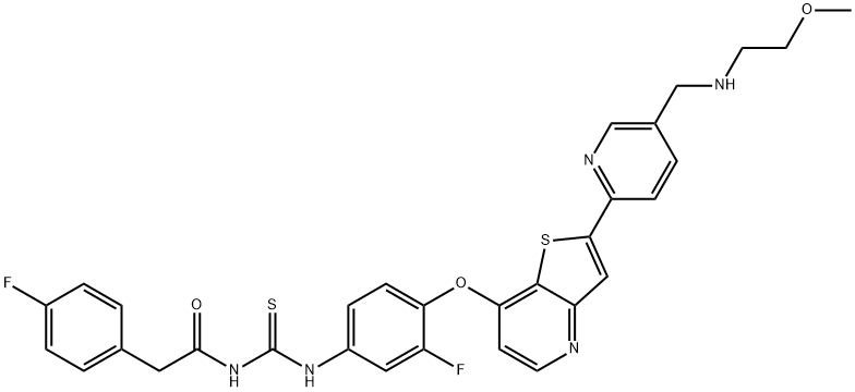 Glesatinib Structural
