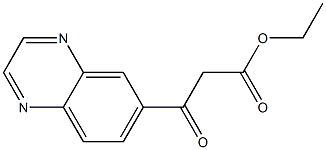 6-Quinoxalinepropanoic acid, β-oxo-, ethyl ester