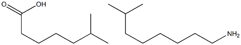 isooctanoic acid, compound with isononylamine (1:1) Structural