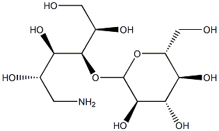 1-amino-1-deoxy-4-O-alpha-Da\-glucopyranosyl-D-glucitol   