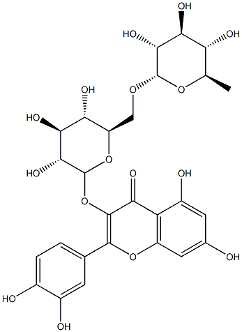 Quercetin-3-o-rutinose Structural