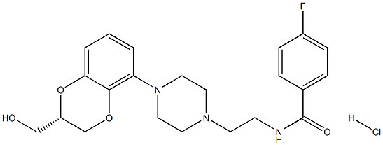 Flesinoxan Structural