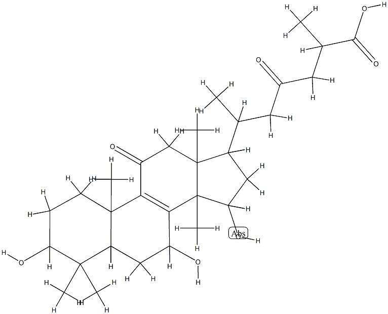 GANODERIC ACID C2(SH) Structural