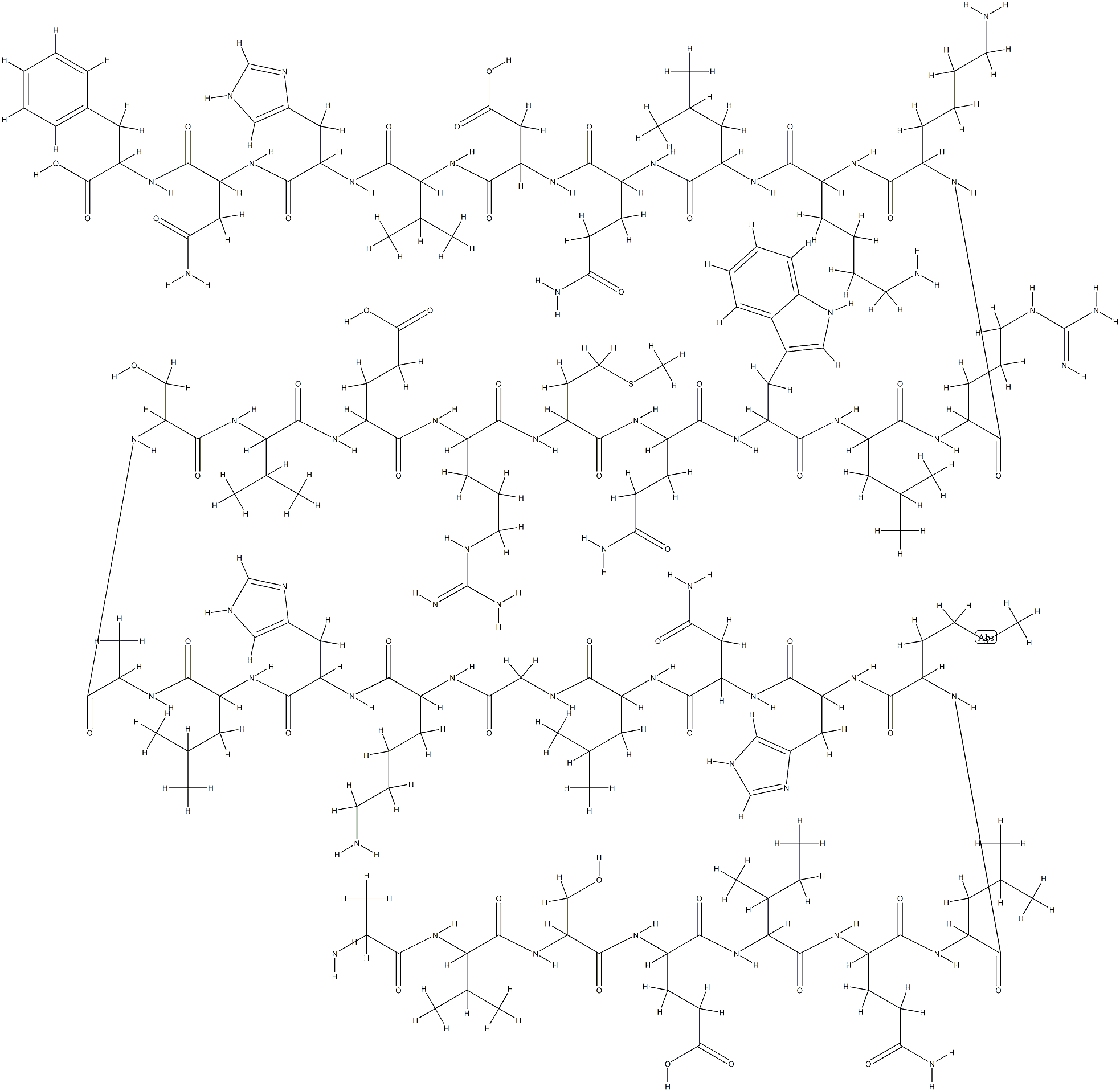 PARATHYROID HORMONE (1-34), RAT Structural