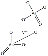 vanadium(4+) diarsenate (1:1)  Structural