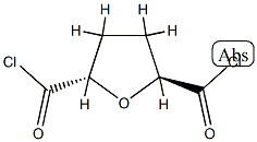 D-threo-Hexaroyl dichloride, 2,5-anhydro-3,4-dideoxy- (9CI) Structural