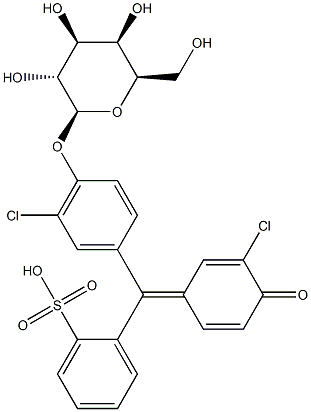 CHLOROPHENOL RED-BETA-D-GALACTOPYRANOSID Structural