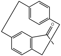Dimer ,4-acetyl [2,2] paracyclophane, Structural