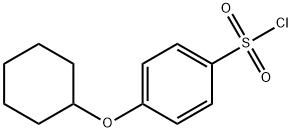 4-(cyclohexyloxy)benzene-1-sulfonyl chloride