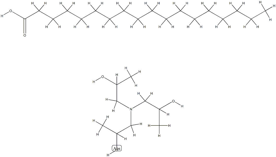 stearic acid, compound with 1,1',1''-nitrilotri(propan-2-ol) (1:1)