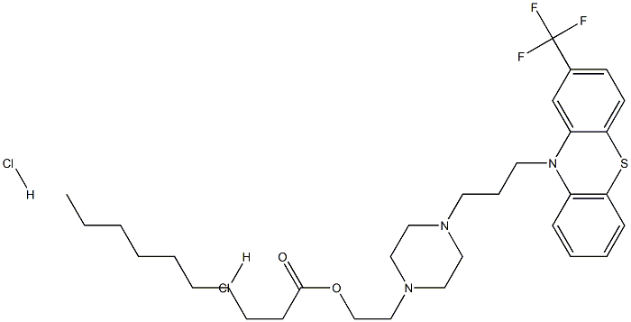 Fluphenazine Decanoate Dihydrochloride Structural