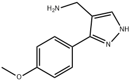 ([3-(4-METHOXYPHENYL)-1H-PYRAZOL-4-YL]METHYL)AMINE