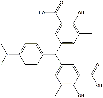 5,5'-[4-(dimethylamino)benzylidene]bis(3-methylsalicylic) acid