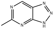v-Triazolo[4,5-d]pyrimidine, 5-methyl- (7CI,8CI) Structural
