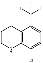 8-chloro-5-(trifluoromethyl)-1,2,3,4-tetrahydroquinoline