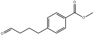 Methyl 4-(4-oxobutyl)benzoate Structural