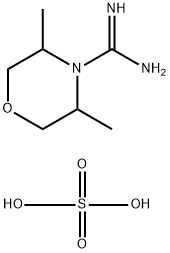 3,5-DIMETHYLMORPHOLINE-4-CARBOXAMIDINEHEMISULFATESALT Structural