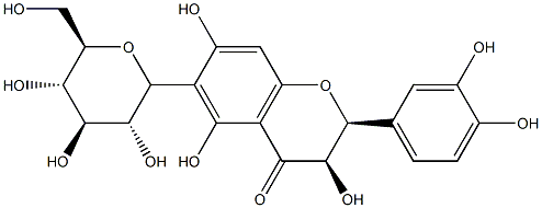 taxifolin 6-C-glucoside Structural