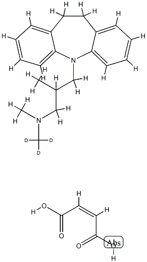 Trimipramine-D3 maleate Structural