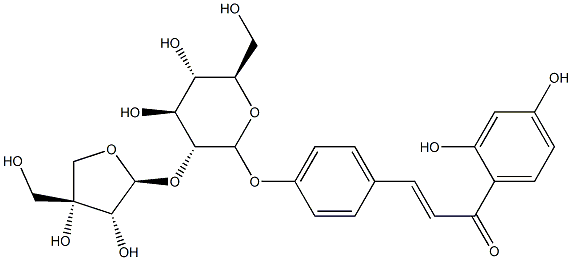 isoliquiritin apioside Structural