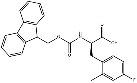 (9H-Fluoren-9-yl)MethOxy]Carbonyl D-2-Methyl-4-fluorophe Structural