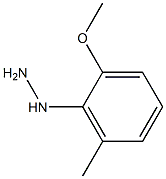 IUPAC NaMe = (2-Methoxy-6-Methylphenyl)hydrazine Structural
