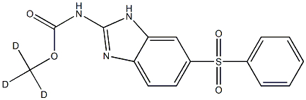 Fenbendazole sulfone-D3 Structural