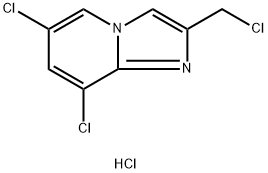 6,8-dichloro-2-(chloromethyl)imidazo[1,2-a]pyridine Structural