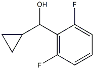 cyclopropyl(2,6-difluorophenyl)methanol Structural