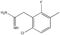 2-(6-chloro-2-fluoro-3-methylphenyl)acetamidine