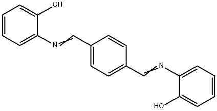 2,2'-[1,4-Phenylenebis(methylidynenitrilo)]bisphenol Structural