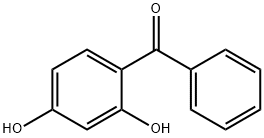 2,4-Dihydroxybenzophenone Structural